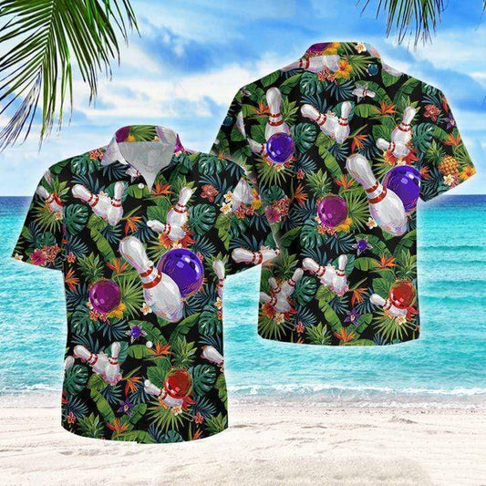 Bowling Art Aloha Hawaiian Shirts #DH