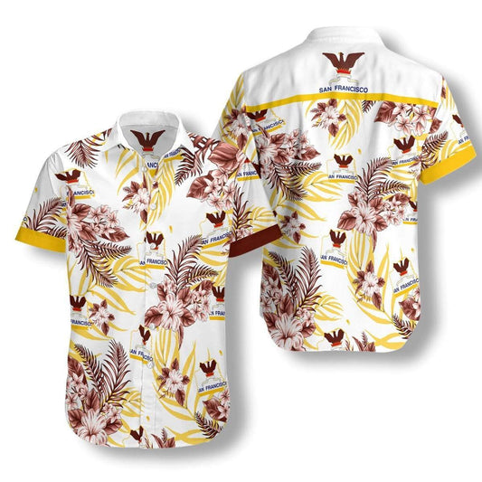 Hawaiian Aloha Shirts San Francisco Proud