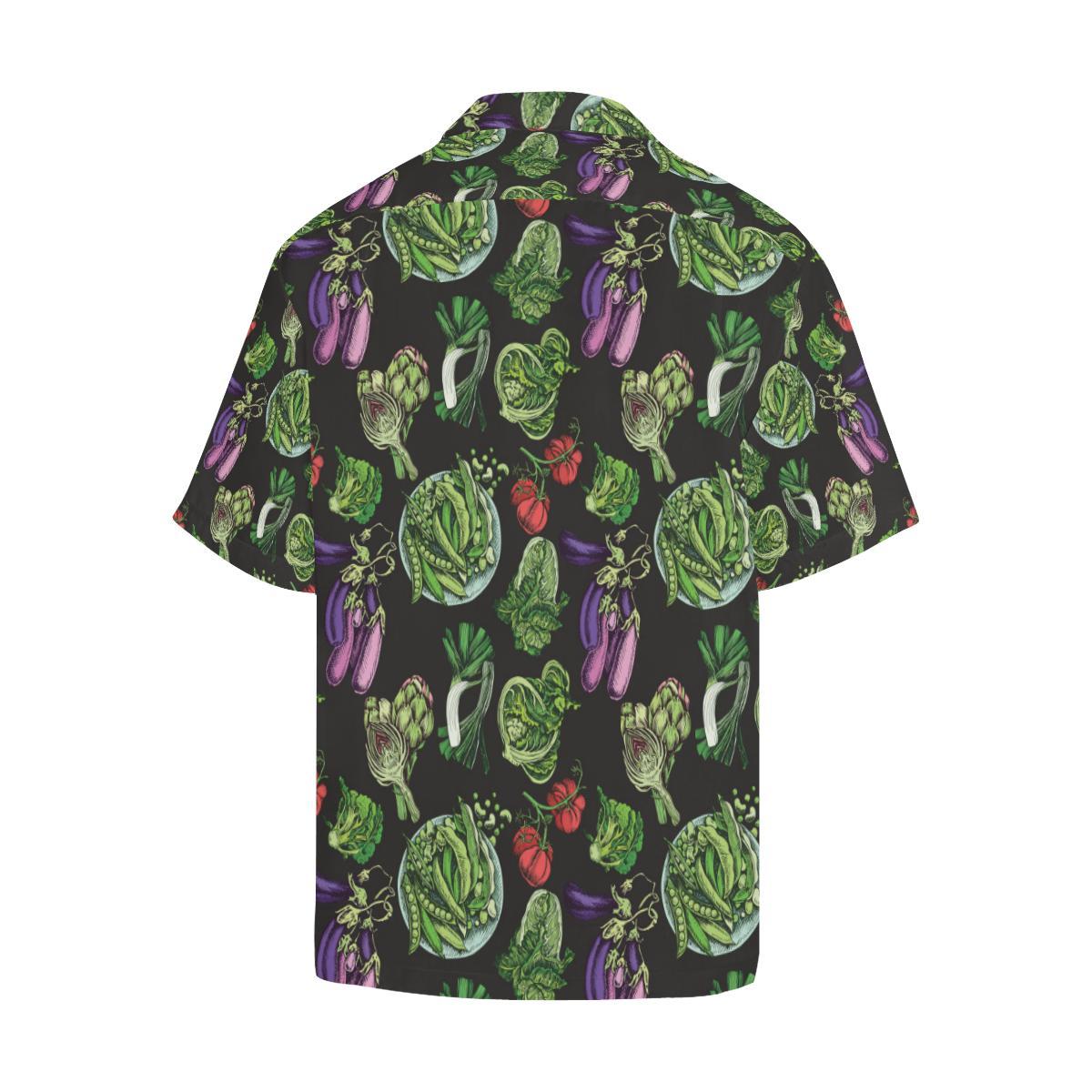 Lettuce Pattern Print Design Hawaiian Shirt