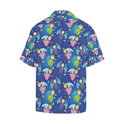 Angel Little Pattern Print Design Hawaiian Shirt