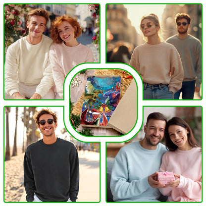 Dragon Christmas Sweatshirt – Christmas 3D All Over Print Design