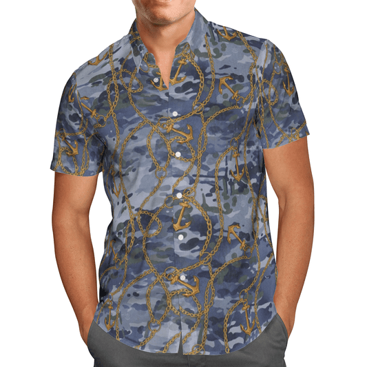 Australian Navy   Blue Amazing Design Unisex Hawaiian Shirt For Men And Women Dhc17063479