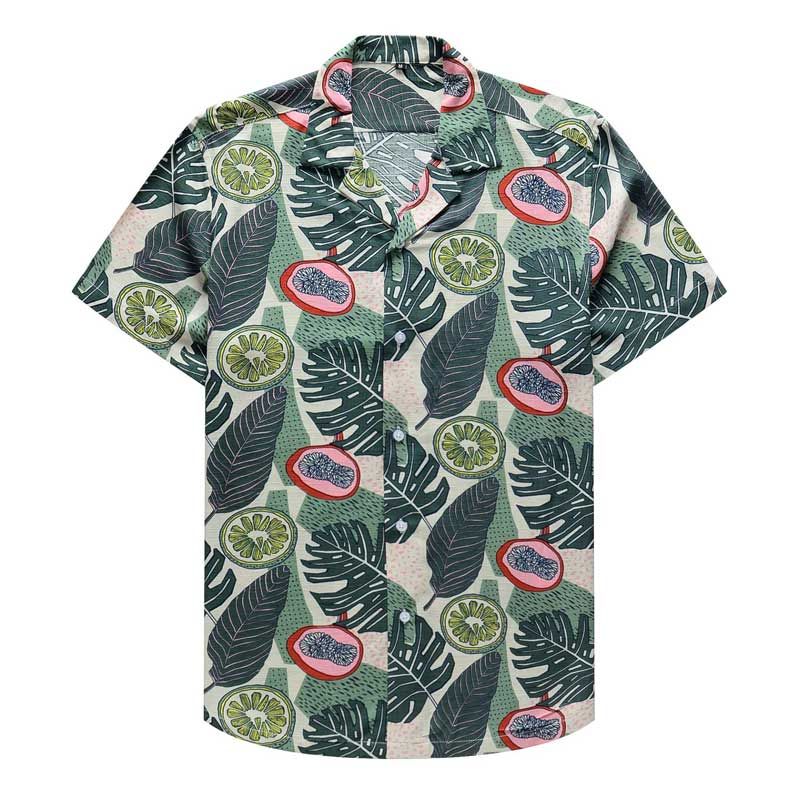 Fruit Lemon  Green Nice Design Unisex Hawaiian Shirt For Men And Women Dhc17064163