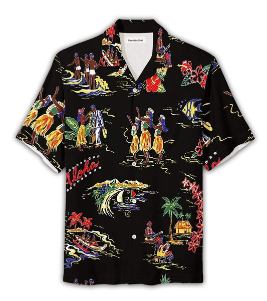 Aloha Hawaii Life Hawaiian Aloha Shirts #DH