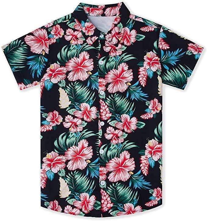 Hibiscus Flower Tropical Full Printing Hawaiian Shirts #HL