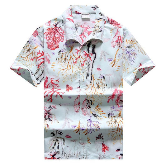 Floral   White Unique Design Unisex Hawaiian Shirt For Men And Women Dhc17064202