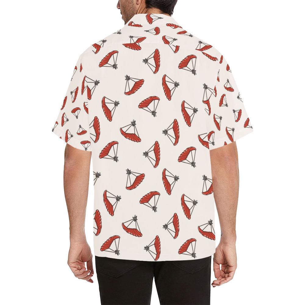 Skydiver Print Design Hawaiian Shirt