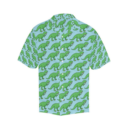 T Rex Pattern Print Design A Hawaiian Shirt