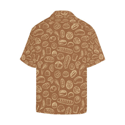 Bread Pattern Print Design Hawaiian Shirt