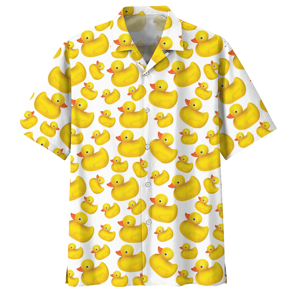 Duck  White Nice Design Unisex Hawaiian Shirt For Men And Women Dhc17063692