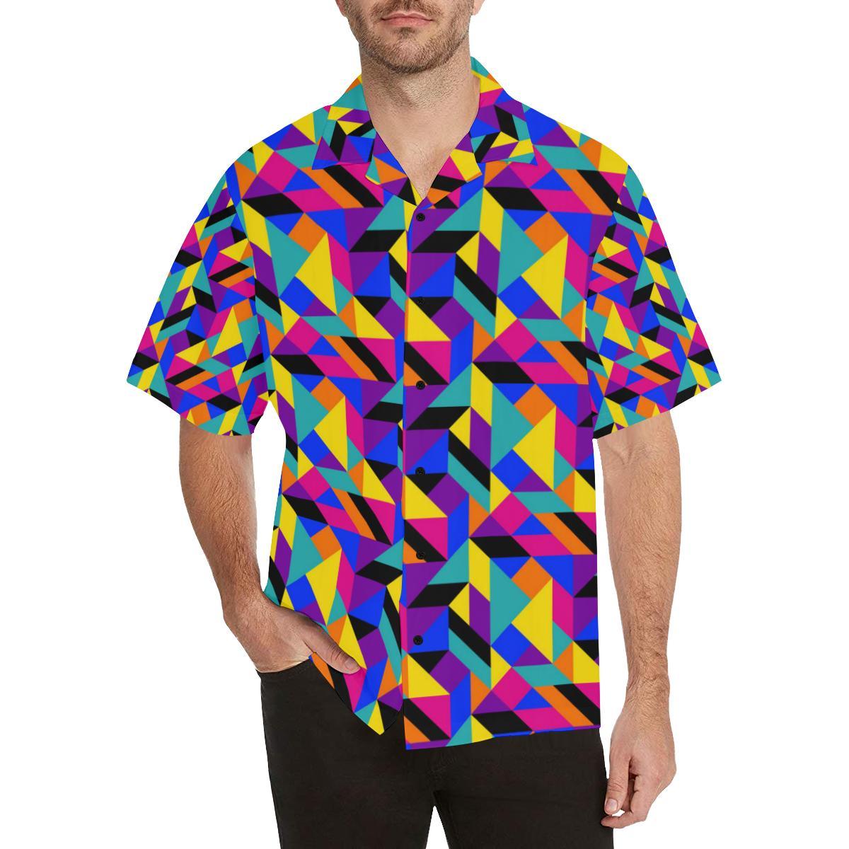 90S Colorful Pattern Print Design 1 Hawaiian Shirt