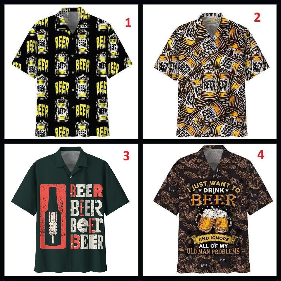 Amazing Hawaiian Aloha Shirts For Beer Lovers