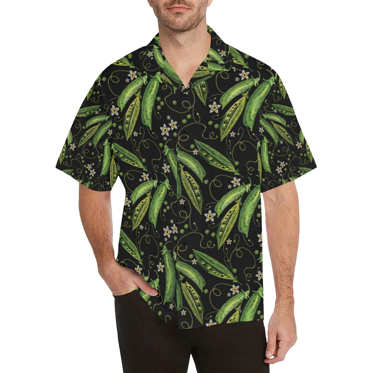 Peas Pattern Print Design A Hawaiian Shirt