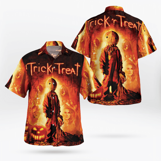 Trick ‘R Treat Halloween Film Hawaiian Shirt | For Men & Women | Adult | HW9246