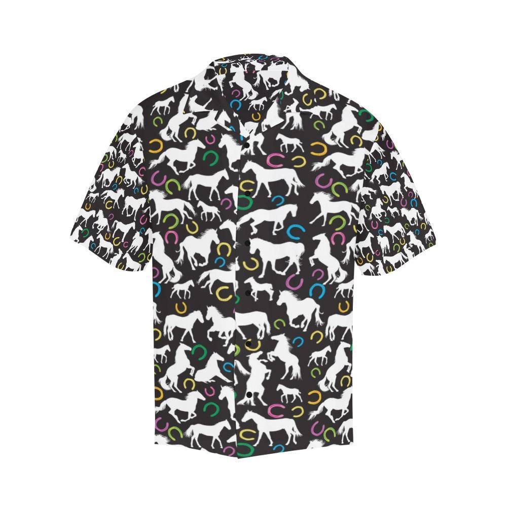 Horse Hoof Colorful Print Design Lks3 Hawaiian Shirt