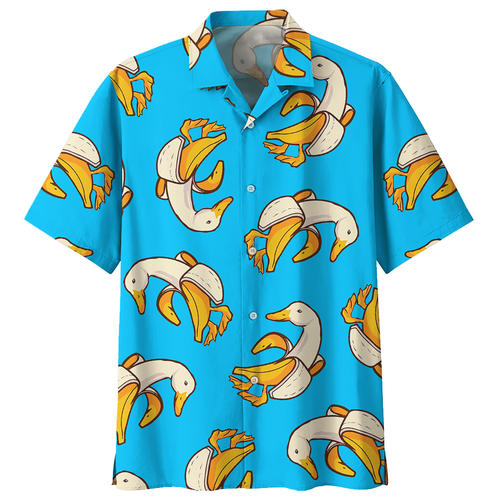 Duck  Blue Awesome Design Unisex Hawaiian Shirt For Men And Women Dhc17063618