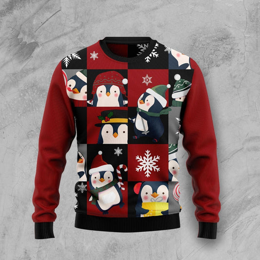 Cute Penguin Ugly Christmas Sweater 