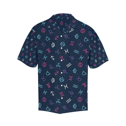 Constellation Pattern Print Design Hawaiian Shirt