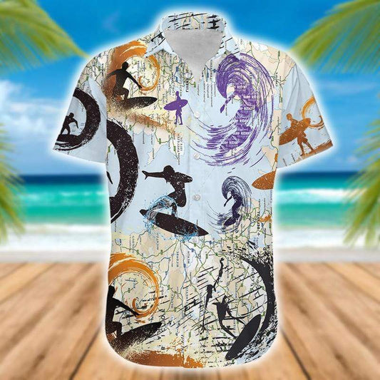 Surfing is My Life Hawaiian Aloha Shirts #060421DH