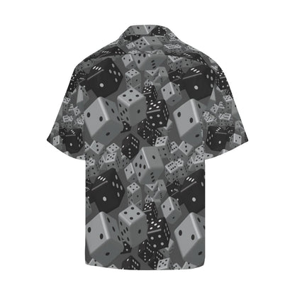 Dice Pattern Print Design 05 Mens All Over Hawaiian Shirt