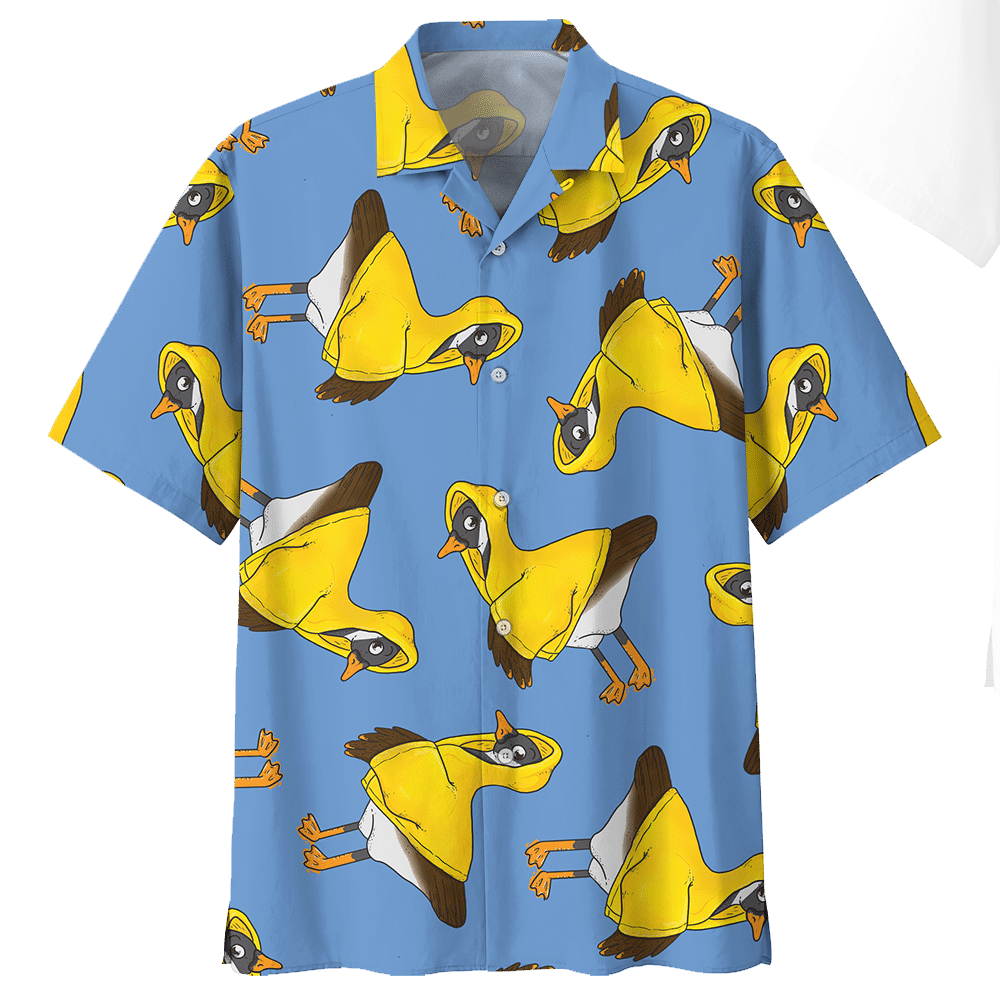 Duck  Blue Amazing Design Unisex Hawaiian Shirt For Men And Women Dhc17063615