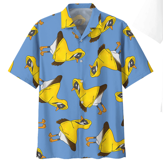 Duck  Blue Amazing Design Unisex Hawaiian Shirt For Men And Women Dhc17063615