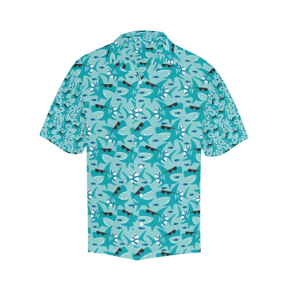 Shark Cute Print Design Hawaiian Shirt