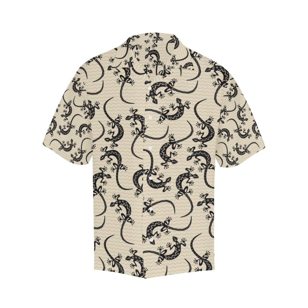 Lizard Pattern Print Design Hawaiian Shirt