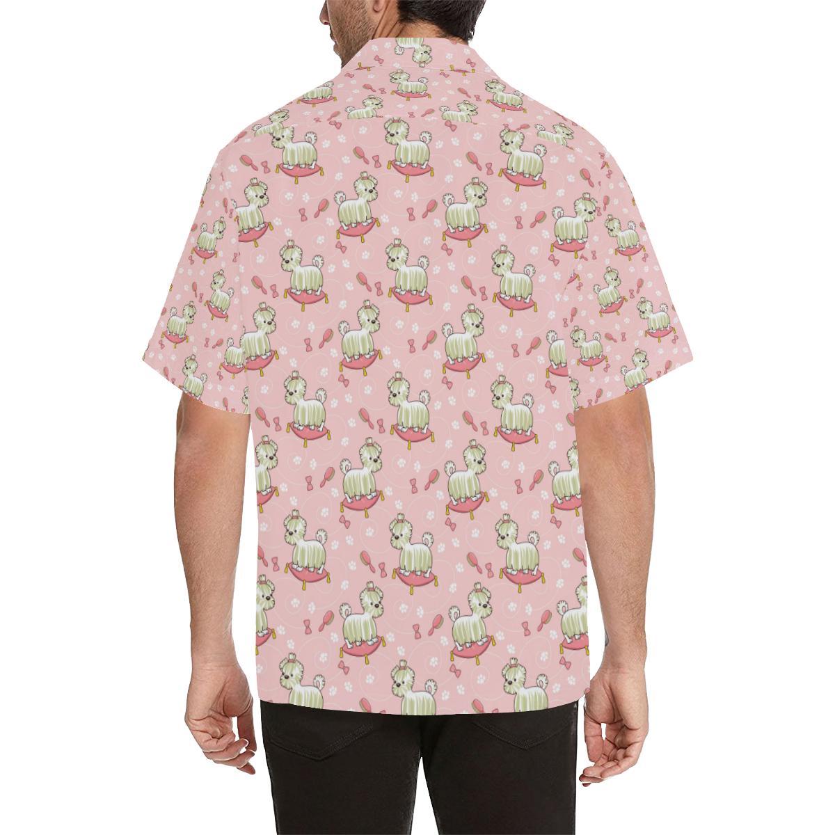 Bichons Frise Pattern Print Design Hawaiian Shirt