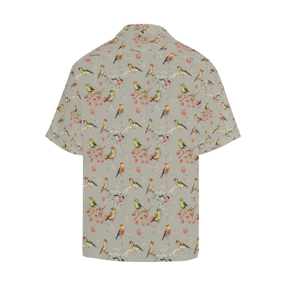 Birds Pattern Print Design Hawaiian Shirt