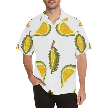 Durian Pattern Mens All Over Print Hawaiian Shirt