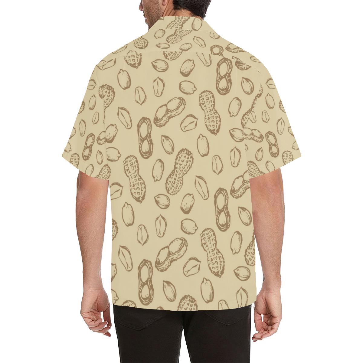 Peanut Pattern Print Design A Hawaiian Shirt