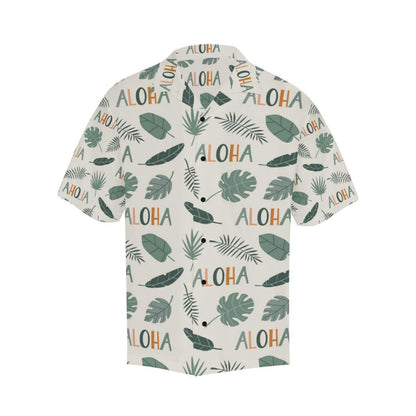 Aloha Hawaii Pattern Print Design Hawaiian Shirt