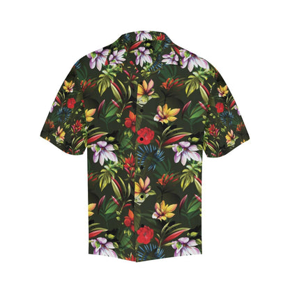 Magnolia Pattern Print Design Hawaiian Shirt