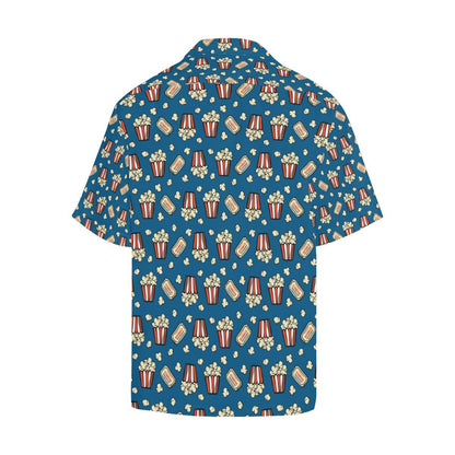 Popcorn Pattern Print Design 03 Mens All Over Hawaiian Shirt