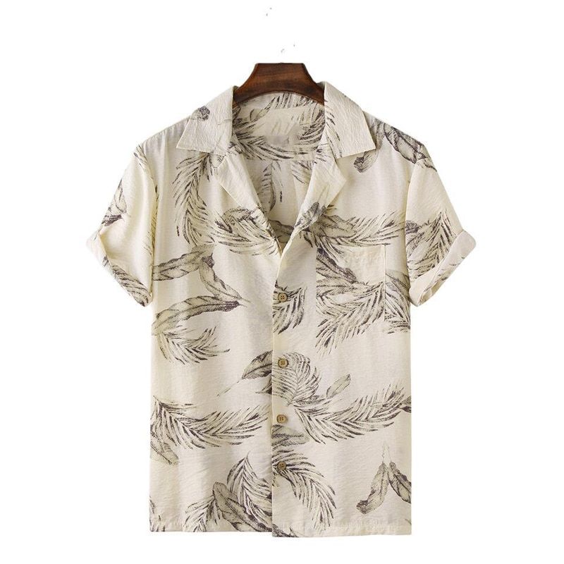 Floral   Peach High Quality Unisex Hawaiian Shirt For Men And Women Dhc17064215