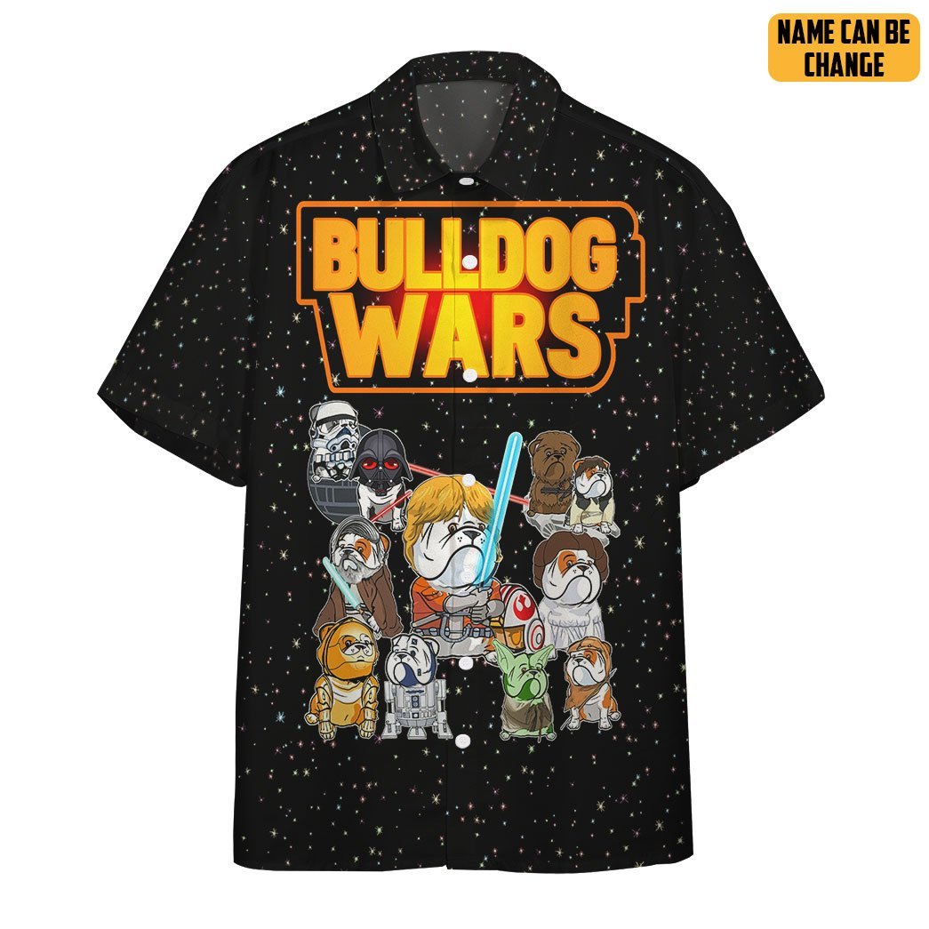  3D Bulldogs Wars Custom Hawaii Shirt