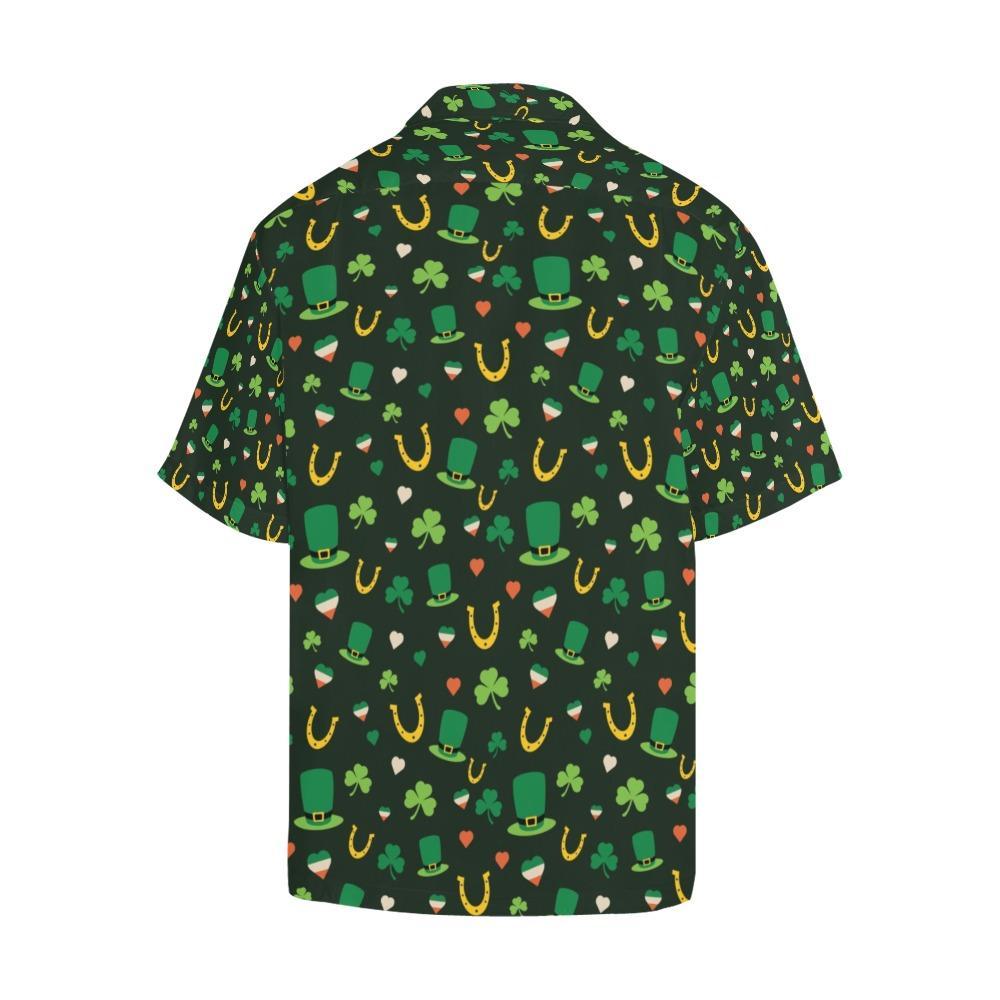 Shamrock Print Design Hawaiian Shirt