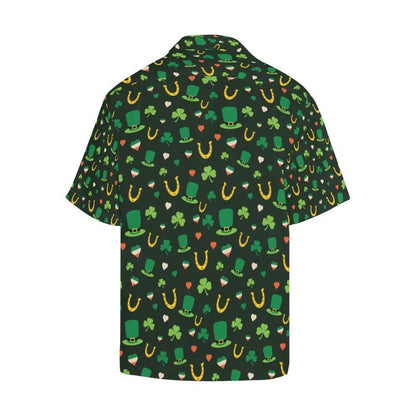Shamrock Print Design Hawaiian Shirt
