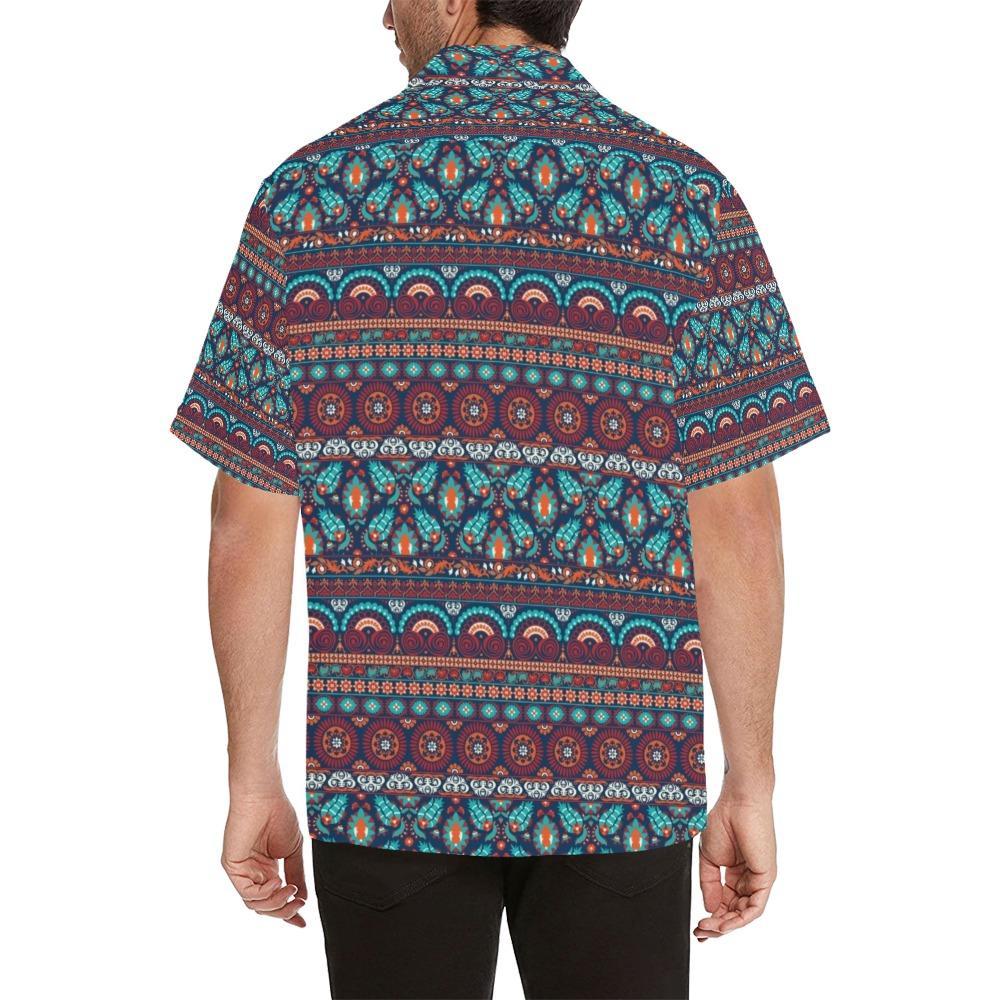 Suzani Print Design Hawaiian Shirt
