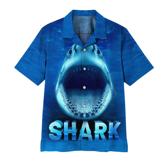  3D Shark Hawaii Shirt