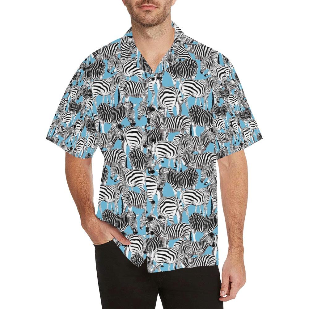 Zebra Print Design Hawaiian Shirt