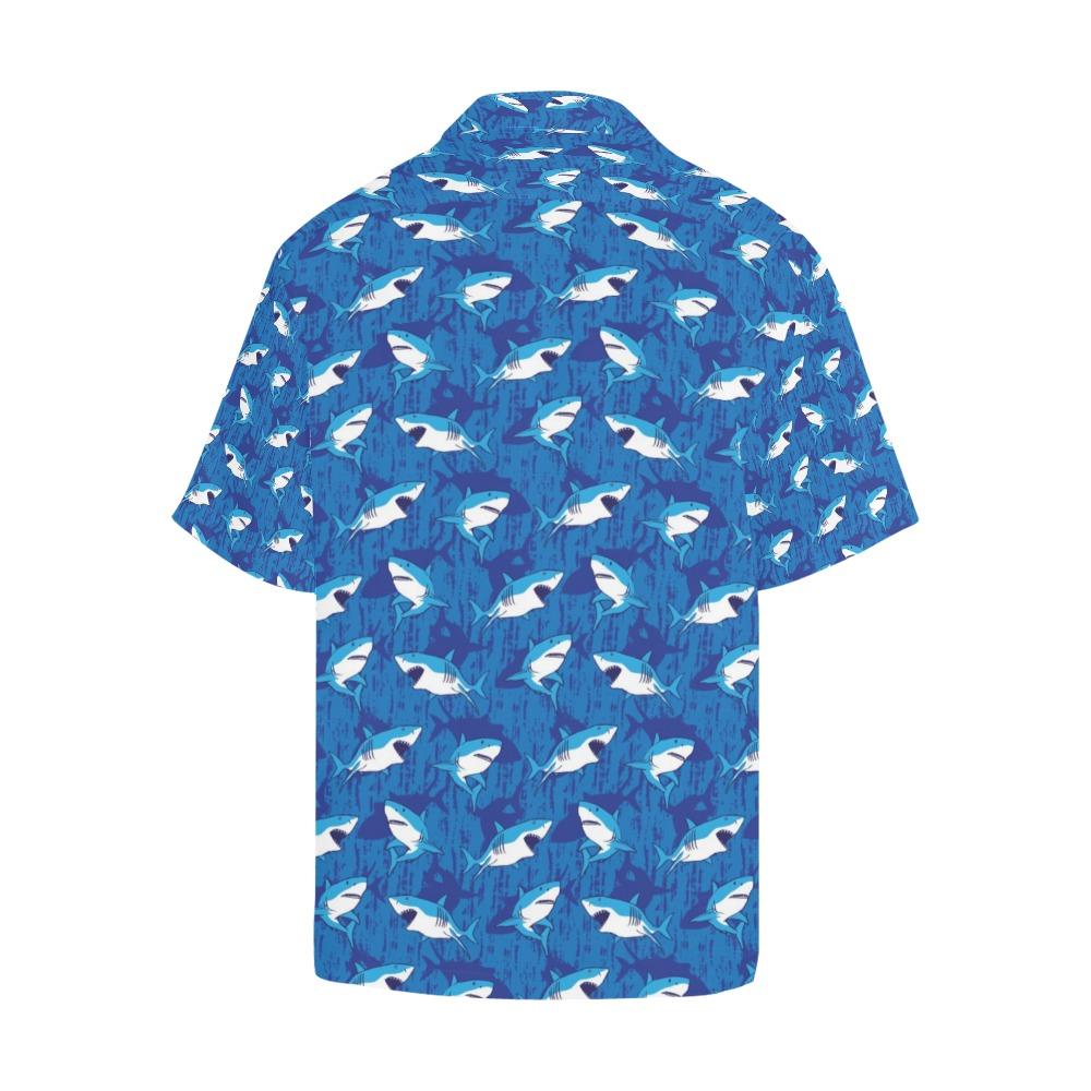 Shark Print Design Hawaiian Shirt