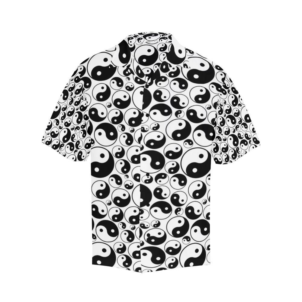 Yin Yang Print Design Hawaiian Shirt