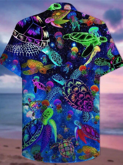 Apayprint- Turtle 3D All Over Printed Hawaiian Shirt | Unique Beach