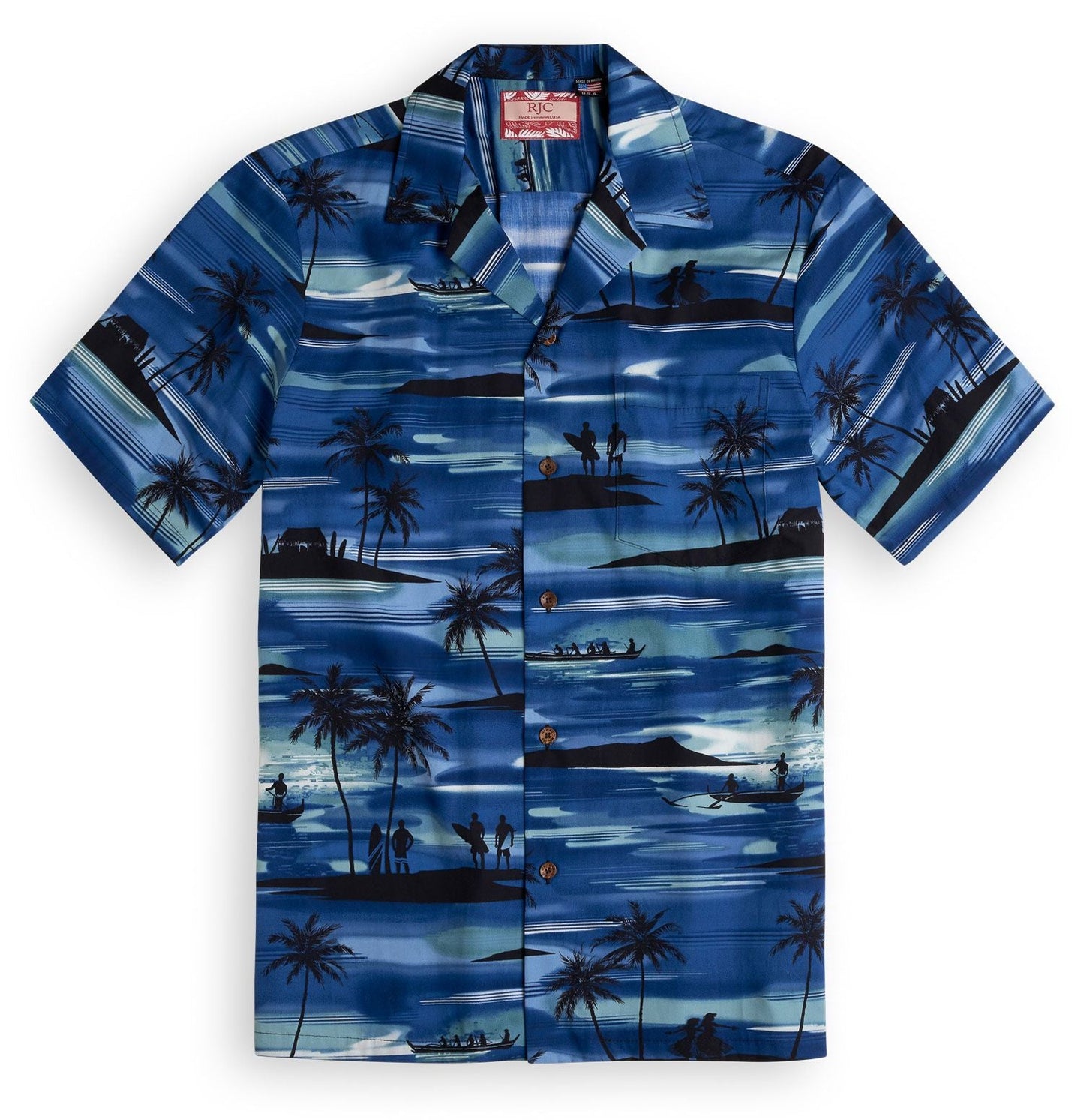 Endless Summer Blue Black Amazing Design Hawaiian Shirt Dhc18062246