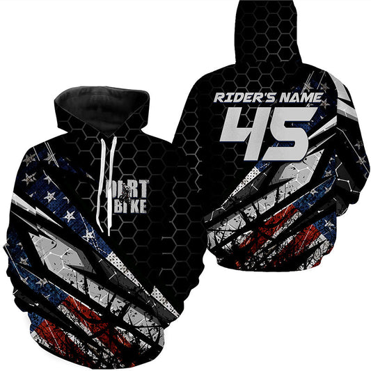 Adult Dirt Bike Hoodie Uv Custom Usa Hooded Jersey Motocross Off Hoodie Hoodie