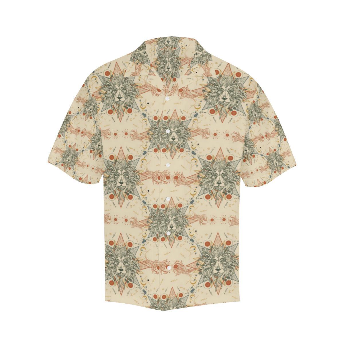 Leo Pattern Print Design Hawaiian Shirt