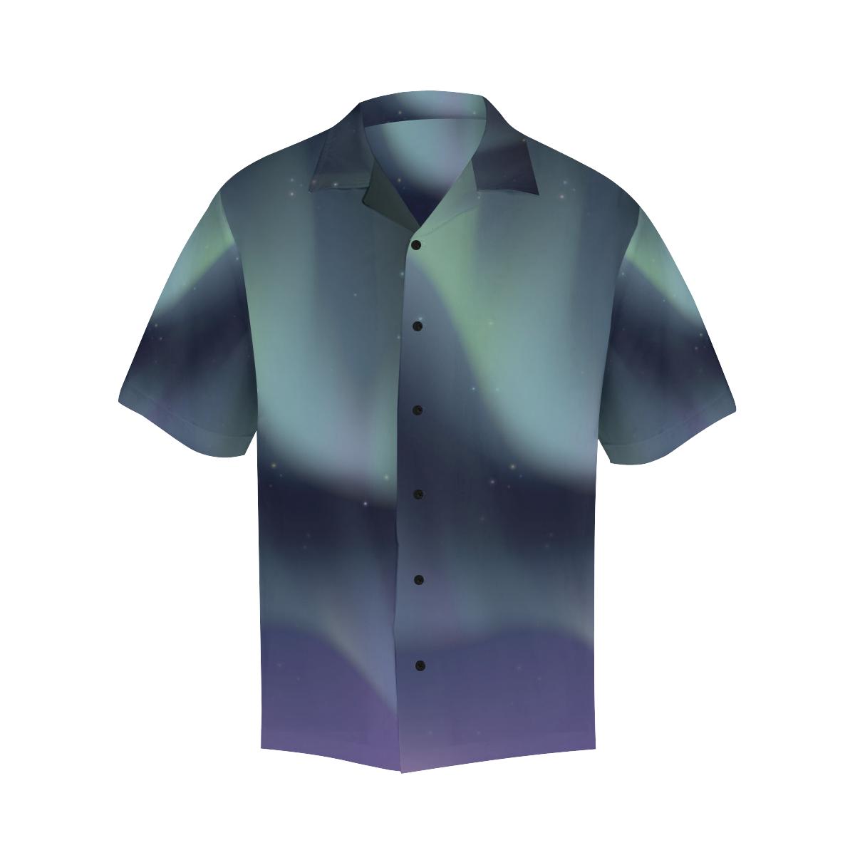 Aurora Borealis Pattern Print Design Hawaiian Shirt