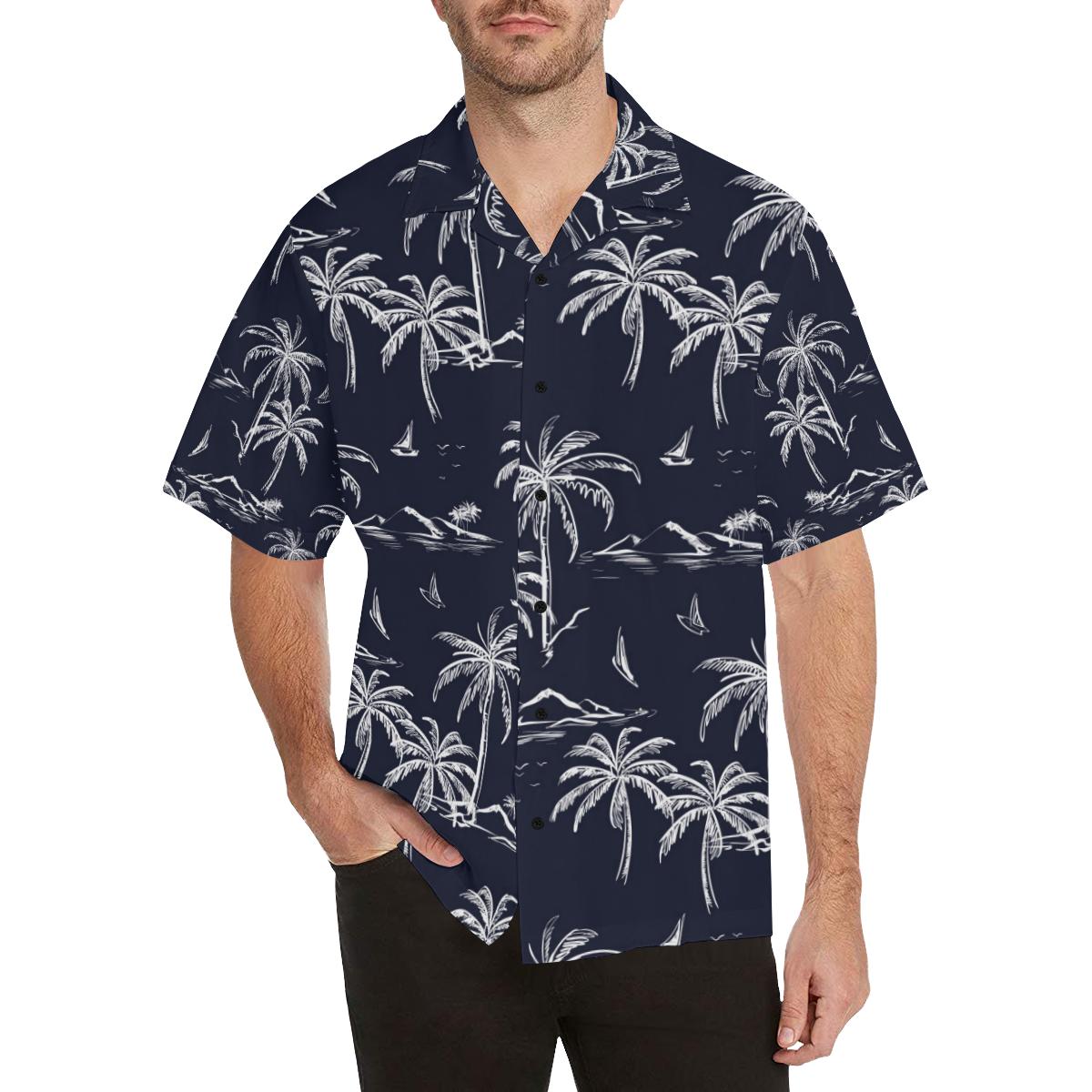 Pacific Island Pattern Print Design A Hawaiian Shirt